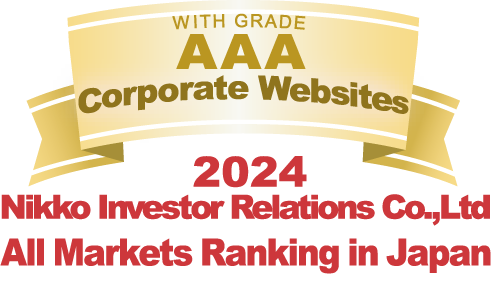 Nikko Investor Relations Co., Ltd. "All Markets Ranking in Japan"